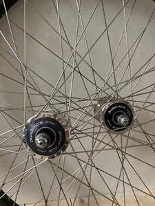 Dura Ace HB-7600 track wheelset wolber profil 20 soldered spokes 36h - Bild 1 von 6