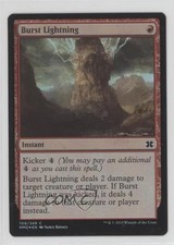 2015 Magic: The Gathering - Modern Masters Edition Foil Burst Lightning #109 0w6