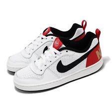 Nike Court Borough Low GS White University Red Gold Kids Youth Casual DD8495-106