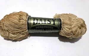 Vintage Lily Mills Daisy Mercerized Crochet Cotton No. 30 Art. 65 Ecru 500 Yards - Picture 1 of 6