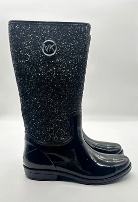 Niños Michael Michael Kors Niñas Romy Livia Goma, Negro, Talla Big Kid 5.0 Foto 1 de 4