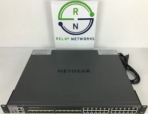 NETGEAR XSM4348S M4300-24x24F 24x10G BaseT and 24x10G SFP+ Ports Managed Switch - Photo 1/9