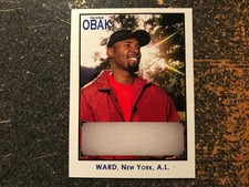 Charlie Ward 2010 TriStar OBAK Autograph RARE HAND CUT NO AUTO PROOF CARD