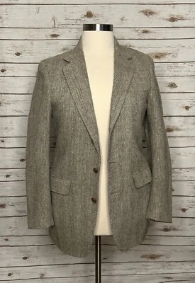 Blazer vintage academia Asher Harris tweed feito em união 100% lã escocesa tamanho 42 - Imagem 1 de 4