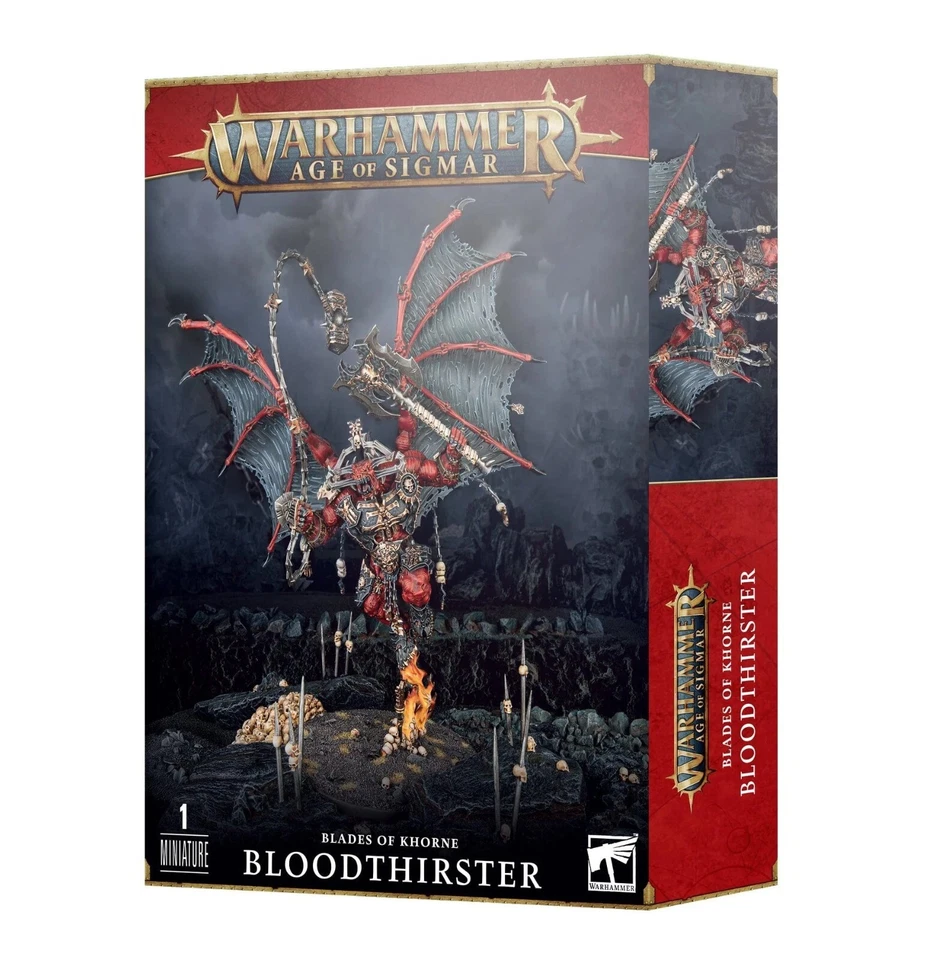 Warhammer Age of Sigmar: Blades of Khorne - Bloodthirster Nuevo en caja Foto 1 de 1