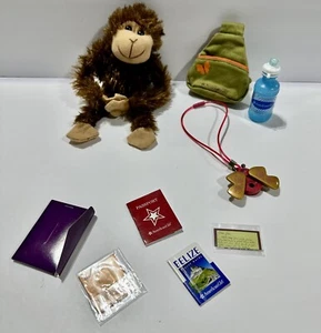 American Girl Jess Doll of Year 2006 Travel Accessory Set Monkey Not AG EUC - Picture 1 of 2
