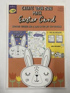 Hallmark Easter Card Exp Delivery Create Your Own Mask Easter Card - Picture 1 of 2