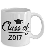 Class Of 2017 Mug Graduation Graduate End Of College Gift