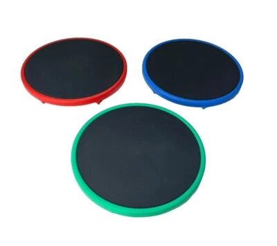 Nintendo Wii 95521805 Rock Band Green Blue Red Drum Pad Replacement Outer Pads - Image 1 of 4