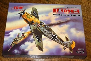 ICM 72132: Messerschmitt Bf109E-4   Dt. Jagdflugz WW II - Kit 1:72 - Picture 1 of 1