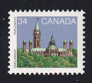 Canada 1985 Parliament 34¢ Definitive, MNH sc#925 - Picture 1 of 1
