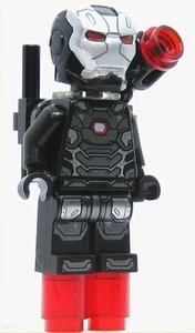 LEGO Super Heroes Minifigure War Machine (Genuine) - Picture 1 of 1