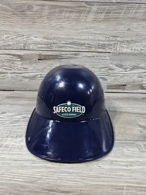 Casco de Bateo de Campo Safeco De Colección Seattle Mariners Azul Coleccionista OSFM Adulto Foto 1 de 4