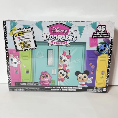 Disney Doorables Academy Ultimate Pep Rally Locker Doors 16 Figures & More - Image 1 of 4