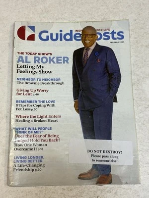 Guideposts Magazine Feb 2 Mar 2025 Al Roker Lent Giving Up Worry Pet Loss Friend - Image 1 of 2
