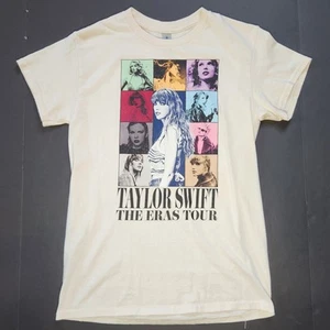 Taylor Swift The Eras Tour Size Small White Tee Shirt Swifty 2023-2024 - Picture 1 of 8