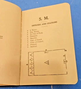 S.M. Ufficiali e Stazioni - Massoni - Massonici - Massoneria -1922 Ottava Edizione - Foto 1 di 5