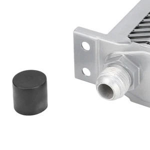 New 19-Row British Type Motor Engine Oil Cooler Radiator Cooling System Silver - Picture 1 of 9
