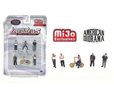 American Diorama Figures Lowriders 5 2427 1/64 - Image 1 of 2