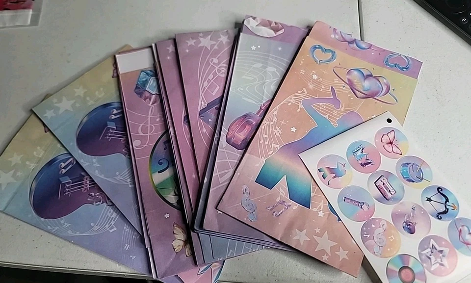 12 BOLSAS Taylor para fiestas de cumpleaños decoraciones música pop golosinas bolsas PT4 Foto 1 de 1