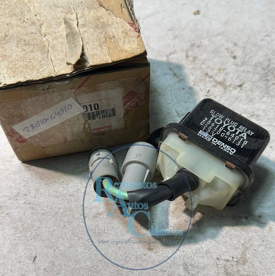 28610-64010 RELAY ASSY, GLOW PLUG, toyota, - Imagen 1 de 1