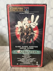 Ghostbusters 2 VHS “Not For Rental Or Resale For Promo Use Only” New Sealed - Picture 1 of 11