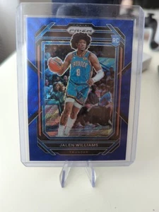 2022-23 Panini Prizm - Jalen Williams #246 Blue Wave Prizm (RC) - Picture 1 of 2
