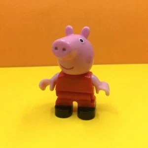 Peppa Pig Megabloks Plastic Building Bricks Poseable Toy Figure - Picture 1 of 4