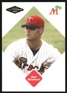 2005 Justifiable #5 Nick Blackburn