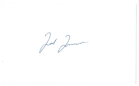 Ted Turner signed autographed index card! RARE! AMCo Authenticated! 11561 Cover