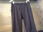 Women's Pants H&M Black Regular Fit Dressy Size 33R Inseam Is 30 Inches Poly Vis