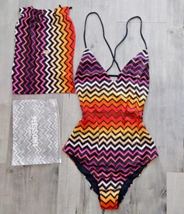 NWT Authentic MISSONI Swimsuit One Piece Size IT 40 S US 4 - Picture 1 of 9