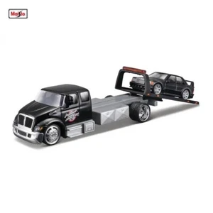 Maisto Design Elite Transport 1:64 FLATBED/1990 Mercedes-Benz 190E - Bild 1 von 1