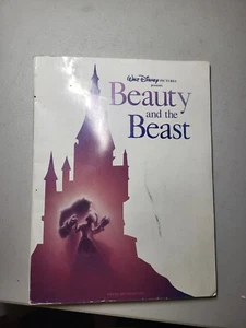 1991 BEAUTY & THE BEAST Original Presskit Notes WALT DISNEY FANTASY MUSICAL - Picture 1 of 4