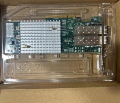 Qlogic Brocade BR-1860-2F dual port 16Gb FC HBA SFP 10G Network Card - Image 1 of 3