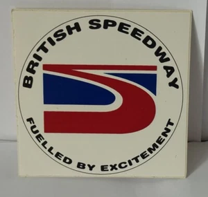 Vintage British Speedway Aufkleber - "Fuelled By Excitement" - Bild 1 von 4