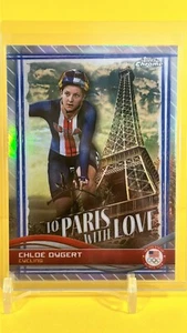 2024 Topps Chrome US Olympic Hopefuls To Paris with Love Chloe Dugert - Picture 1 of 2