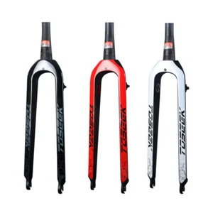 TOSEEK Mtb Fahrrad Cabon Fiber Gabel Mountainbike Tapered Starrgabel 26/27,5/29 - Bild 1 von 12