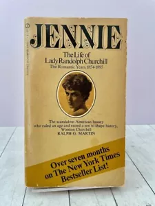 Jennie The Life Of Lady Randolph Churchill Romantic Years 1970 Signet PB ILLUS - Foto 1 di 5
