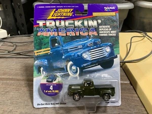 Johnny Lightning TRUCKIN' AMERICA 1950 FORD F-1 GREEN 4 PICKUP TRUCK - Picture 1 of 1