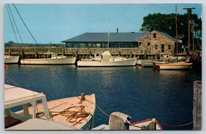 Postkarte The Captain's Table Cap'n Fred's Sluice Dock Guilford Connecticut - Bild 1 von 2