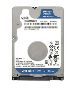 Western Digital Blue 500GB Internal 5400RPM 2.5" HDD (WD5000LPCX) - Picture 1 of 1