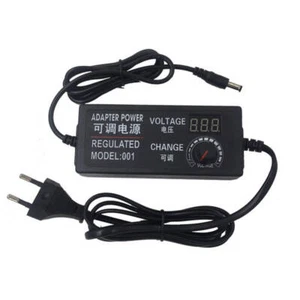 2A 48W DC 3-24V Netzteiladapter Steckernetzteil Einstellbar Schaltnetzteil Trafo - Bild 1 von 3
