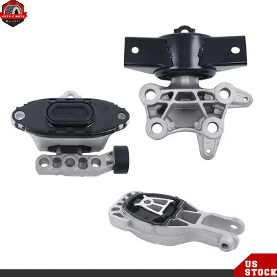 For 2017-2018 Chevrolet Trax L4 1.8L 3PCS Engine Mounts & Automatic Trans. Mount - Image 1 of 4