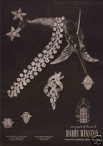 60's Harry Winston Ad 1965 - Bild 1 von 1