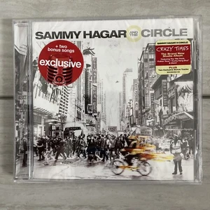 SAMMY HAGAR and the CIRCLE-CRAZY TIMES 2022 NEW 2 BONUS TRACKS CRACKED CASE NIB - Picture 1 of 7