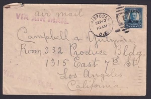 ZONA CANAL (28809): 1928 EE. UU. CRISTOBAL cancelar/cubrir - Imagen 1 de 2