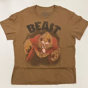 Disney Beauty and the Beast Men’s Graphic Beast T-shirt Size XL - Picture 1 of 5