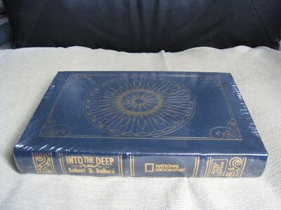 ROBERT BALLARD SIGNED - INTO THE DEEP TITANIC EASTON PRESS LEATHER FIRST EDITION Foto 1 de 4