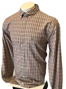 CAMICIA ABITO DA UOMO LACOSTE (taglia LT, 4XLT) GRANDE & ALTA - Foto 1 di 6